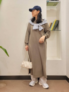 emiinamiiさんの「Mini Lining One Piece」を使ったコーディネート