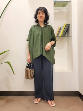 浪口　絵美さん（レディース・164cm）の夏コーディネート