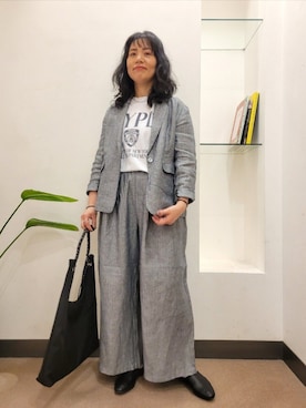 浪口　絵美さん（レディース・164cm）の春コーディネート