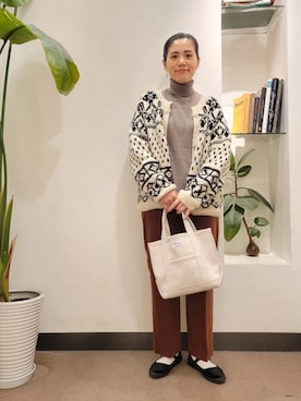 浪口　絵美さん（レディース・164cm）の冬コーディネート