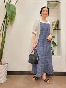 浪口　絵美さん（レディース・164cm）の夏コーディネート