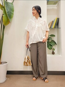 浪口　絵美さん（レディース・164cm）の夏コーディネート