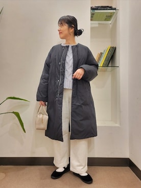 「アーバンリサーチドアーズ」｜浪口　絵美さん（レディース・164cm）の冬コーディネート