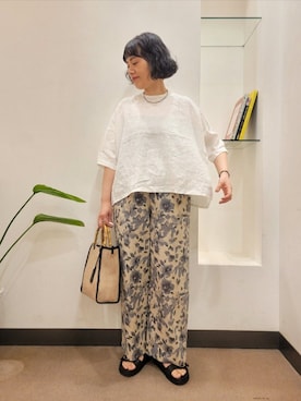 浪口 絵美さん(レディース・164cm)の春コーディネート