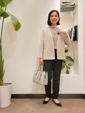 浪口　絵美さん（レディース・164cm）の冬コーディネート