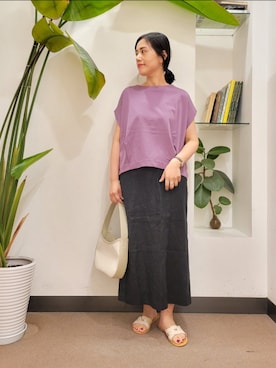 浪口 絵美さん(レディース・164cm)の夏コーディネート