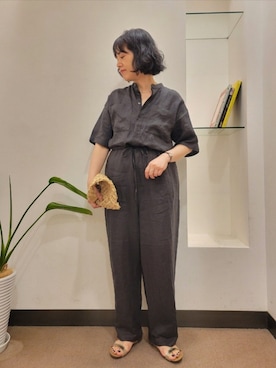 浪口　絵美さん（レディース・164cm）の夏コーディネート
