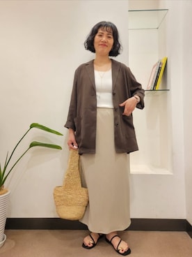 浪口　絵美さん（レディース・164cm）の春コーディネート