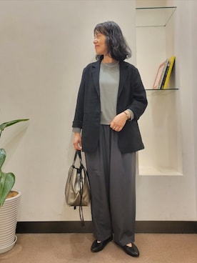 浪口 絵美さん(レディース・164cm)の秋コーディネート