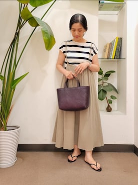 浪口　絵美さん（レディース・164cm）の夏コーディネート