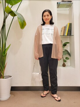 浪口　絵美さん（レディース・164cm）の夏コーディネート