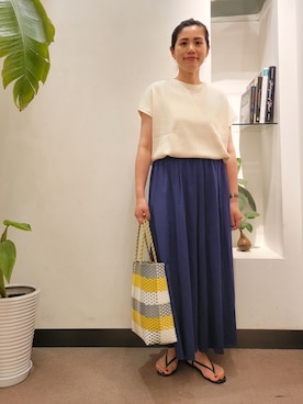 浪口 絵美さん(レディース・164cm)の夏コーディネート