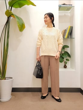 浪口 絵美さん(レディース・164cm)の秋コーディネート