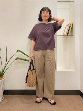 浪口 絵美さん(レディース・164cm)の夏コーディネート