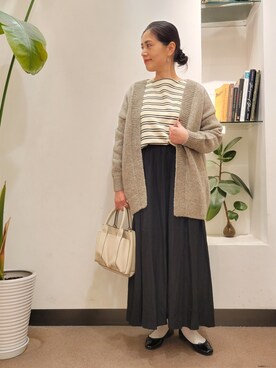 浪口 絵美さん(レディース・164cm)の冬コーディネート