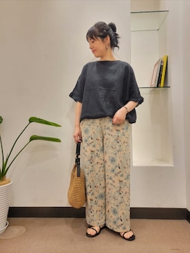 浪口　絵美さん（レディース・164cm）の春コーディネート