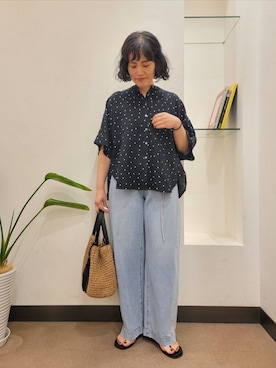 浪口 絵美さん(レディース・164cm)の春コーディネート