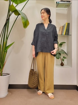 浪口　絵美さん（レディース・164cm）の夏コーディネート