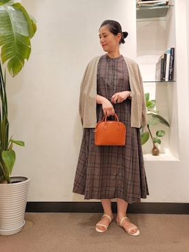 浪口　絵美さん（レディース・164cm）の夏コーディネート