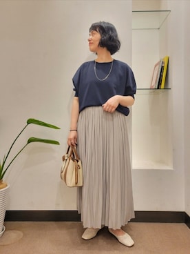 浪口　絵美さん（レディース・164cm）の春コーディネート