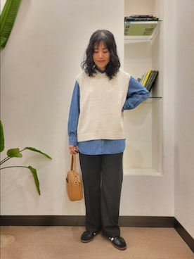 浪口 絵美さん(レディース・164cm)の冬コーディネート