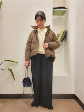 浪口　絵美さん（レディース・164cm）の冬コーディネート