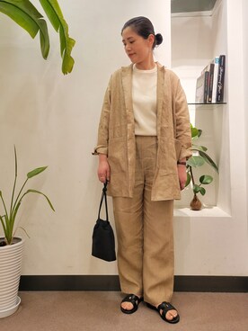 浪口　絵美さん（レディース・164cm）の夏コーディネート