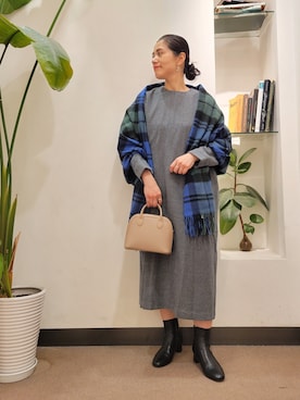 浪口　絵美さん（レディース・164cm）の冬コーディネート