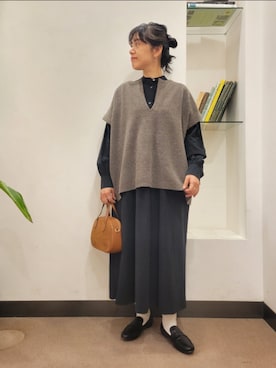 浪口　絵美さん（レディース・164cm）の冬コーディネート