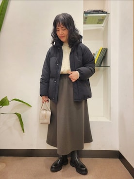 浪口 絵美さん(レディース・164cm)の冬コーディネート