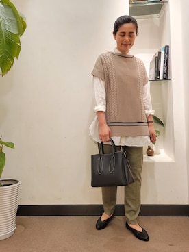 浪口 絵美さん(レディース・164cm)の夏コーディネート