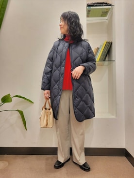 浪口 絵美さん(レディース・164cm)の冬コーディネート