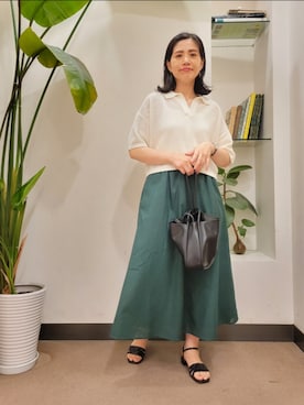 浪口 絵美さん(レディース・164cm)の夏コーディネート