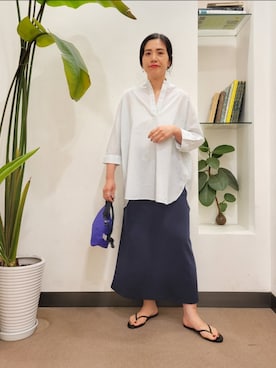 浪口 絵美さん(レディース・164cm)の夏コーディネート