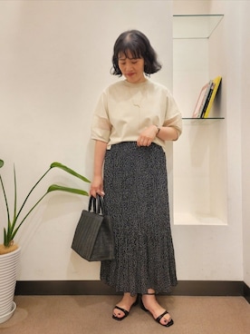 浪口 絵美さん(レディース・164cm)の夏コーディネート