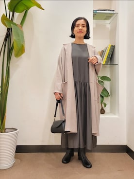 浪口　絵美さん（レディース・164cm）の冬コーディネート