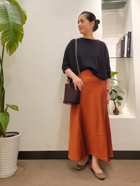 浪口 絵美さん(レディース・164cm)の秋コーディネート