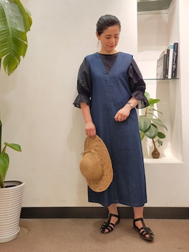 浪口　絵美さん（レディース・164cm）の夏コーディネート