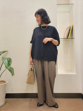 浪口 絵美さん(レディース・164cm)の秋コーディネート