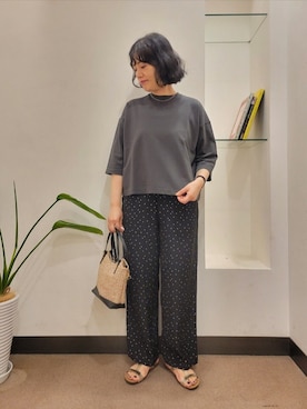 浪口 絵美さん(レディース・164cm)の夏コーディネート
