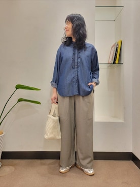 浪口 絵美さん(レディース・164cm)の春コーディネート