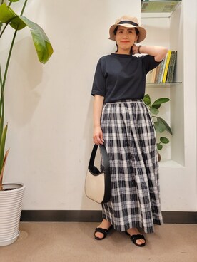 浪口　絵美さん（レディース・164cm）の春コーディネート