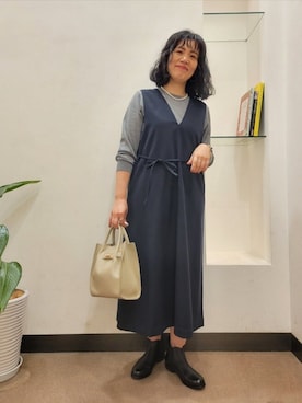 浪口　絵美さん（レディース・164cm）の秋コーディネート