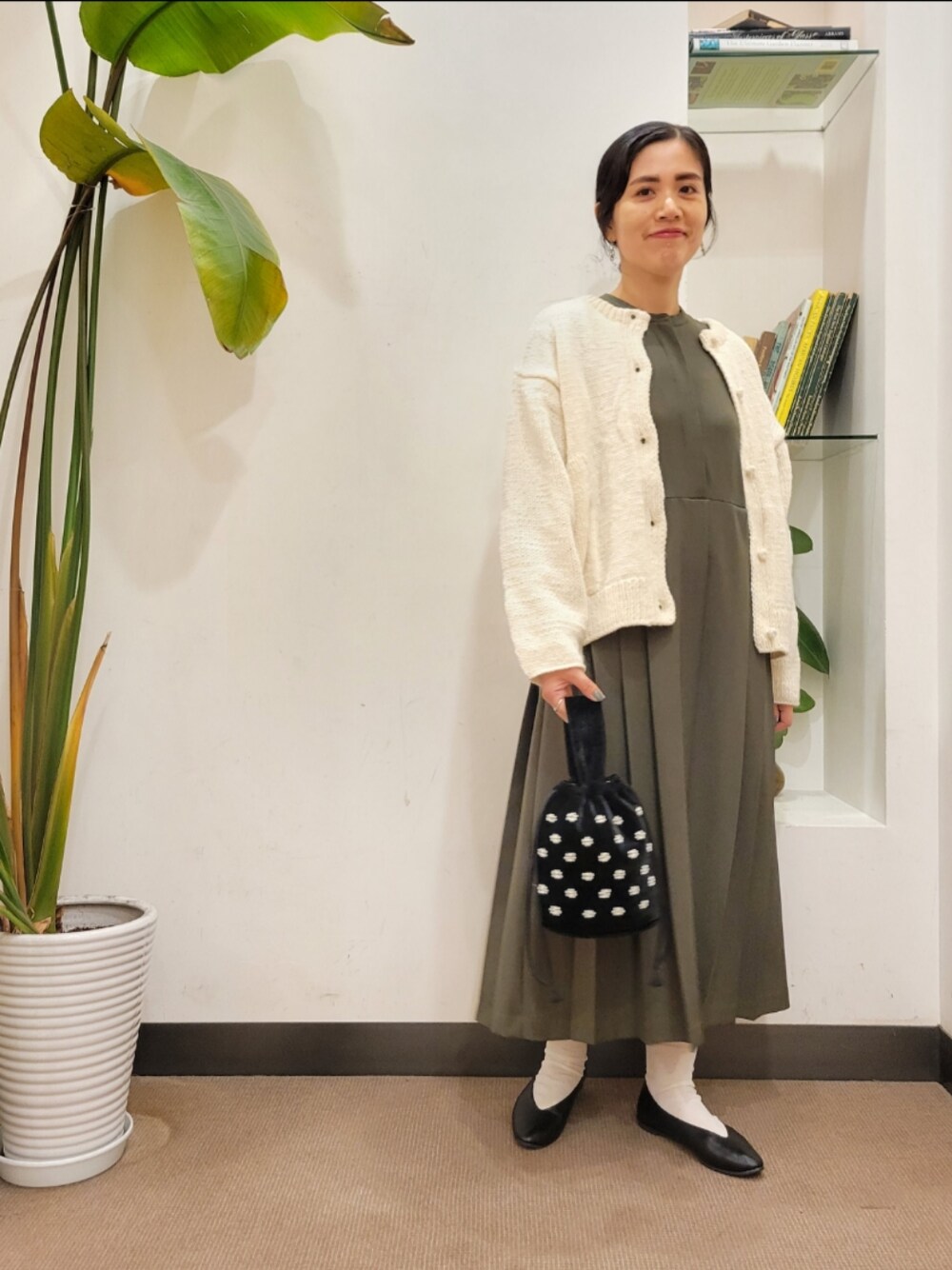 vintage ベロア ビーズ bag ヴィンテージ ビーズ クロッシェ バッグ（Vintage Beads Crochet Bag
