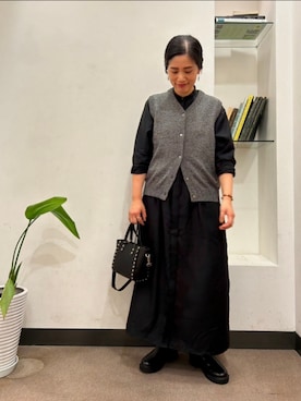 浪口　絵美さん（レディース・164cm）の秋コーディネート