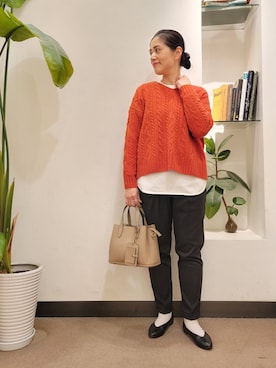 浪口　絵美さん（レディース・164cm）の冬コーディネート