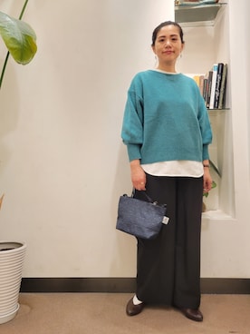 「Drifter（ドリフター）のアイテム」を使った、浪口　絵美さん（レディース・164cm）の秋コーディネート