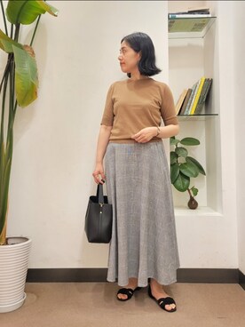 浪口　絵美さん（レディース・164cm）の春コーディネート