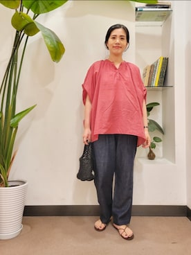 浪口　絵美さん（レディース・164cm）の夏コーディネート