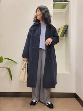 浪口 絵美さん(レディース・164cm)の冬コーディネート